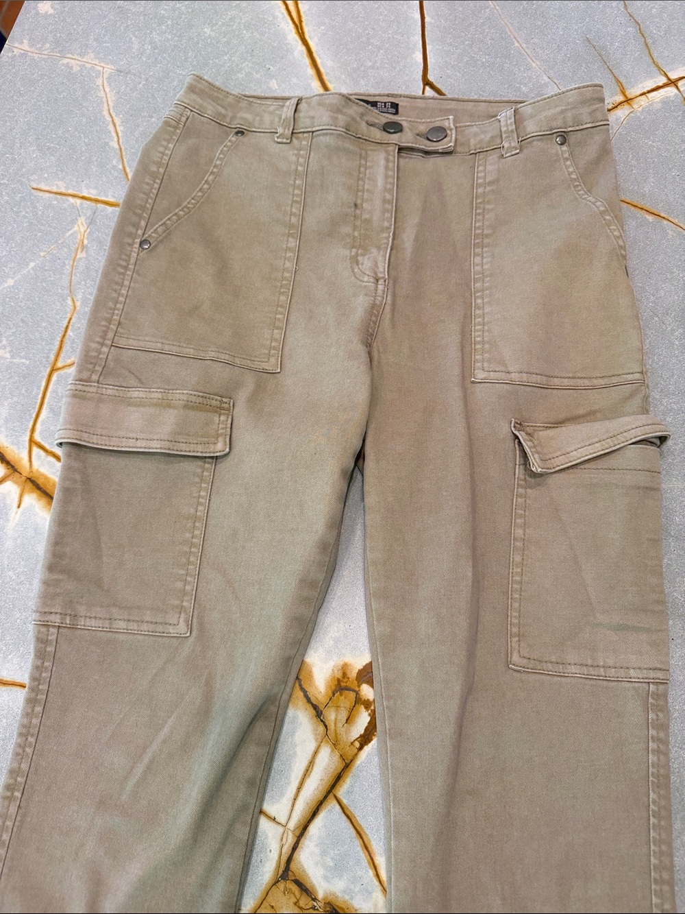 Cargo Pants in Olive Taupe